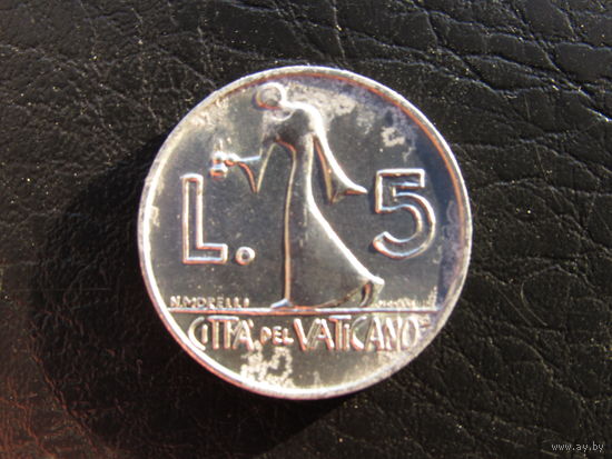 Ватикан. 5 лир.1978. С 20 копеек. Распродажа коллекции. Смотрите другие лоты.