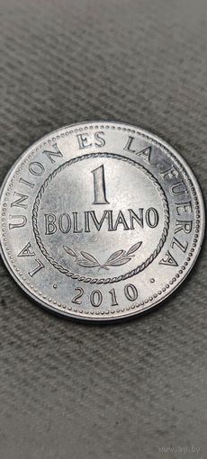 Боливия 1 боливиано 2010