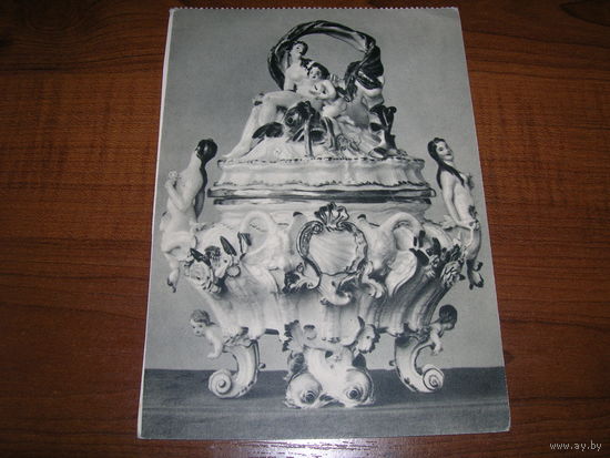 Лебединый сервиз Мейсенский фарфор Дрезден ГДР чистая