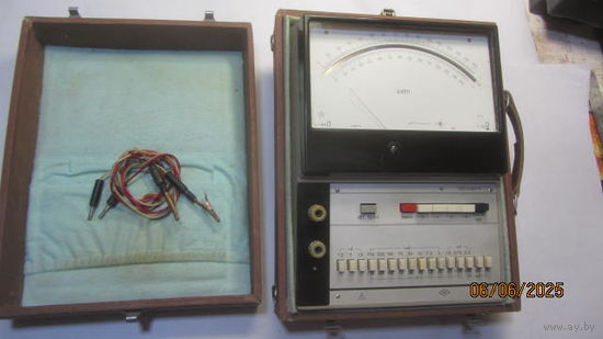 Ампервольтметр Ц4311 в родном футляре (1974 г.в.)