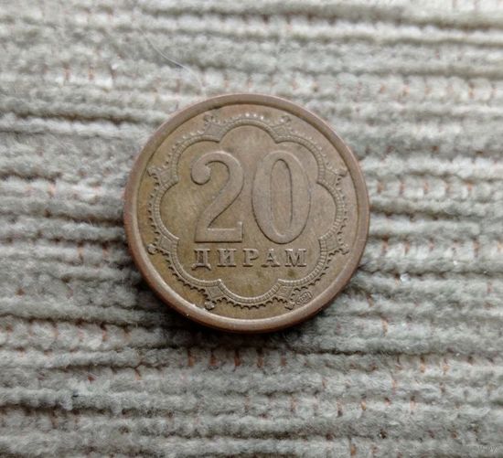 Werty71 Таджикистан 20 дирам 2006 дирамов
