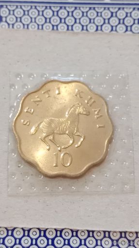 Танзания 10 центов 1981