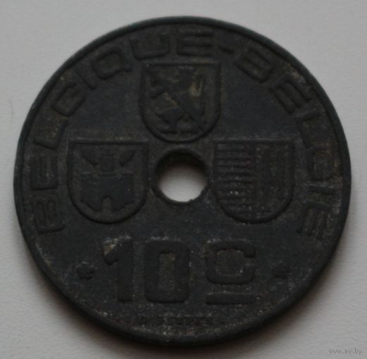 Бельгия, 10 сантимов, 1943 год, VF