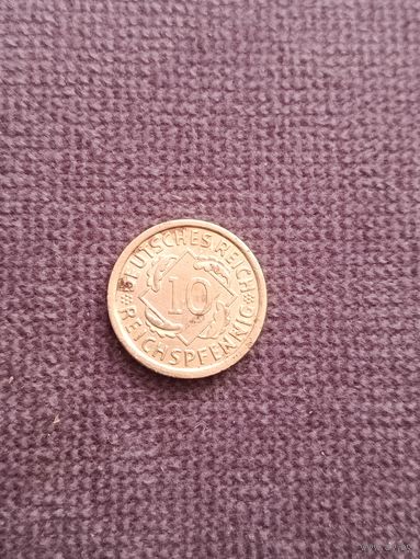 10 фенингов 1936 А