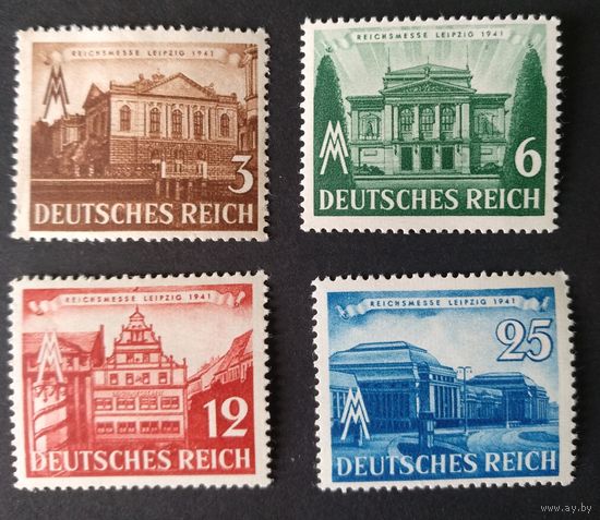 Германия 1941 Mi.764-767 полная серия