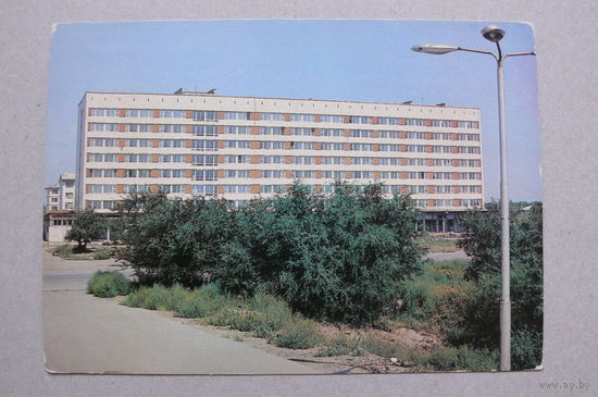 ДМПК, 23-02-1983; Топуз А.(фото), Казахская ССР. Уральск. Гостиница "Акжаик"; чистая.