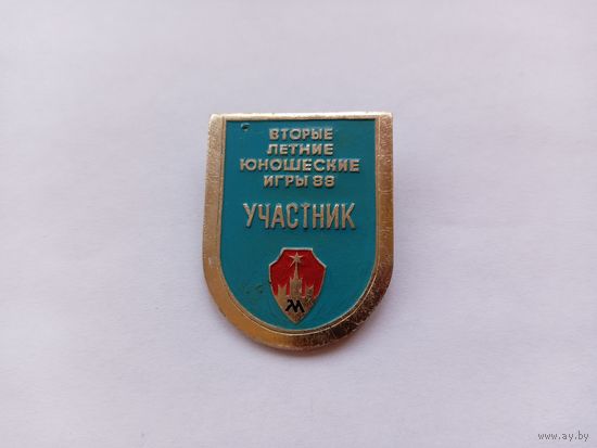Участник 2 летние юношеские игры. 1988 г.