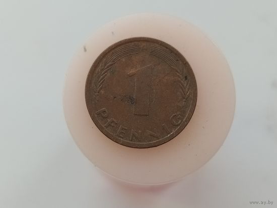 1 пфенниг Германия 1995 год буква  A лот 45