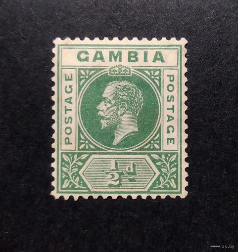 Великобритания\114в\ Гамбия. 1921-1922 г. Король  Георг V