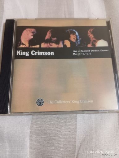 King Crimson. Live at Summit studios 1972. CD. Редкий
