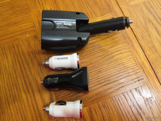 Адаптеры питания:в прикуриватель,автомобильные,фирменны е ,12и24 вольта Универсальные