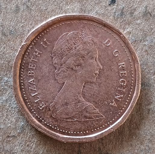 Канада 1 цент 1983 г., KM# 132