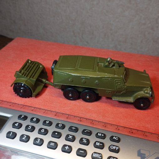 Военная техника: Игрушки СССР. Бронетранспортер. БТР 152 ( броневик) с пулеметчиком и Прицеп для снарядов - зарядный ящик ТПЗ нечастый люкс. ТПЗ