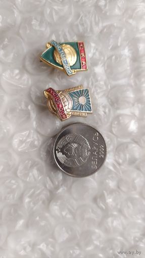 Значки СССР футбол Ростов Дон , 2 шт