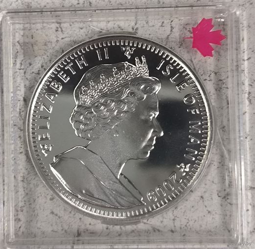 1 крона 2009 Канада ванкувер зимние Олимпийские игры серебро