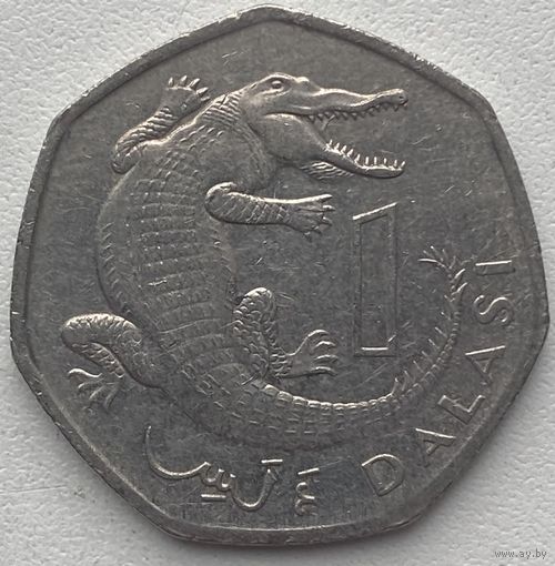 Гамбия 1 даласи 1998 г.