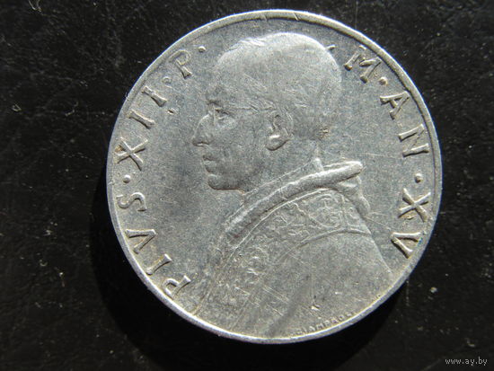 Ватикан. 10 лир. 1953. С 20 копеек. Распродажа коллекции. Смотрите другие лоты.