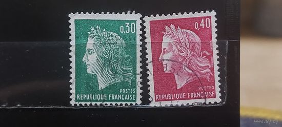 РАСПРОДАЖА ФРАНЦИЯ 1969г. Полная серия. Гаш.