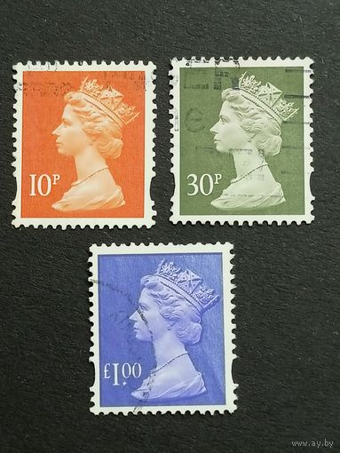 Великобритания 1995. Королева Елизавета II. Полная серия