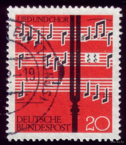 1 марка 1962 год ФРГ 380