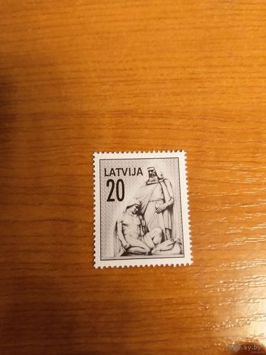 1992 Латвия монумент искусство культура чистая клей MNH** (1-5)