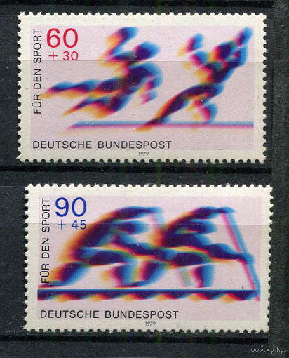ФРГ - 1979 - Спорт - [Mi. 1009-1010] - полная серия - 2 марки. MNH.  (LOT Db40)