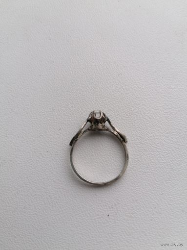 Кольцо серебро 925 пробы СССР, не частое