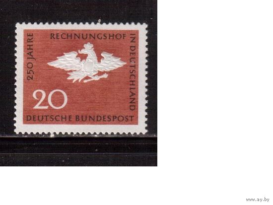 Германия(ФРГ)-1964,(Мих.452), **, Счетная палата