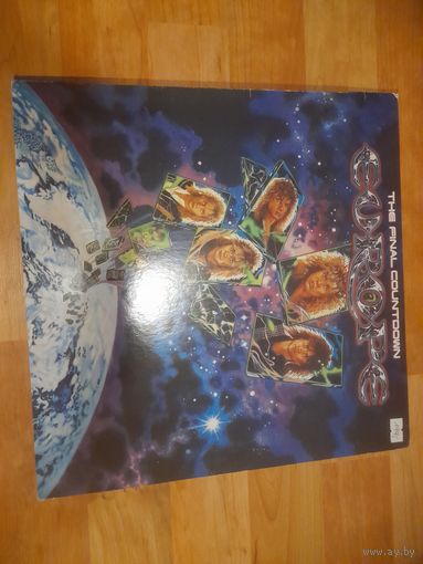 EUROPE   "THE FINAL COUNTDOWN " 1986 LP HUNGARY EPIC/PN -NM-