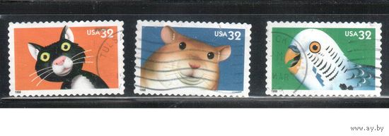 США-1998 (Мих.3002-3005) , гаш., Игрушки