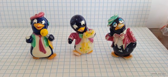 Коллекционные игрушки из Киндер сюрпризов. Пингвины, 1997г. 15