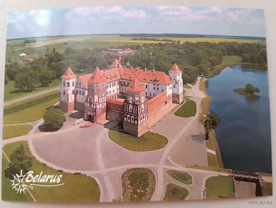 Мирский замок. Открытка, глянец