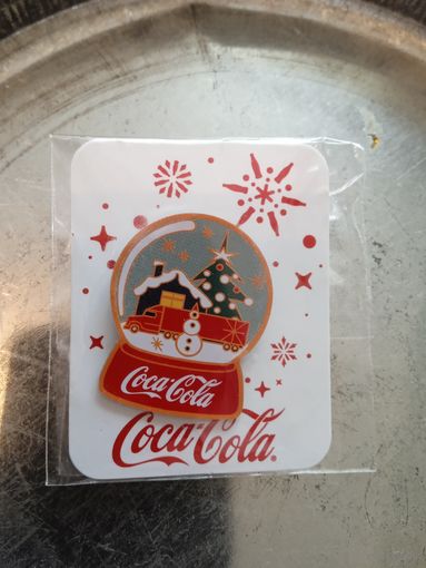 Значок. Кока кола. Coca cola. 2016 г. Запакованный.