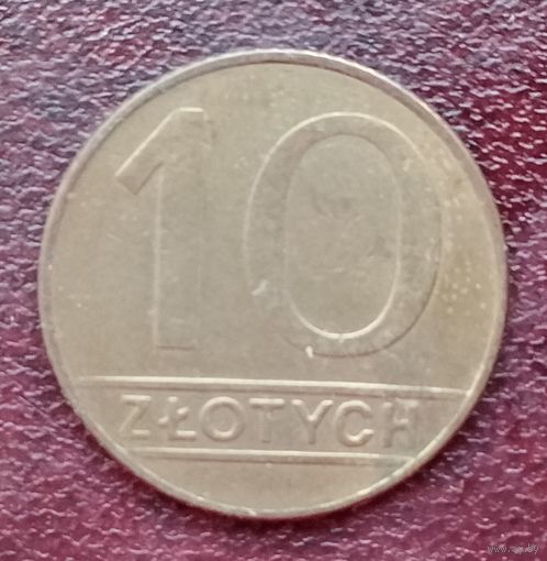 Польша 10 злотых, 1989-1990
