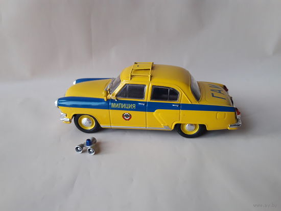 ГАЗ-21Р "Волга" ГАИ Деагостини 1:43 Обмен возможен Автомобиль на службе #2 Deagostini