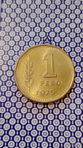 Аргентина 1 песо 1975
