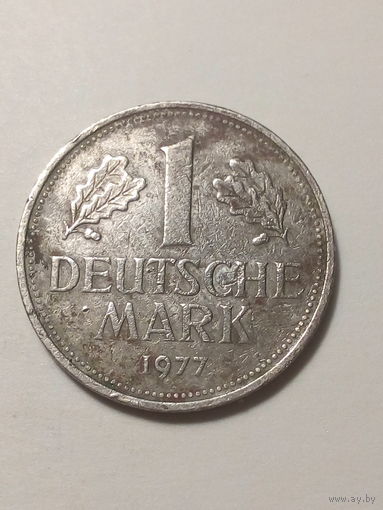 1 марка ФРГ 1977 год