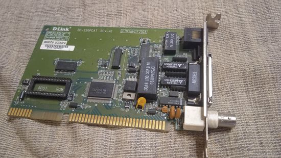 Isa 8 bit сетевая карта