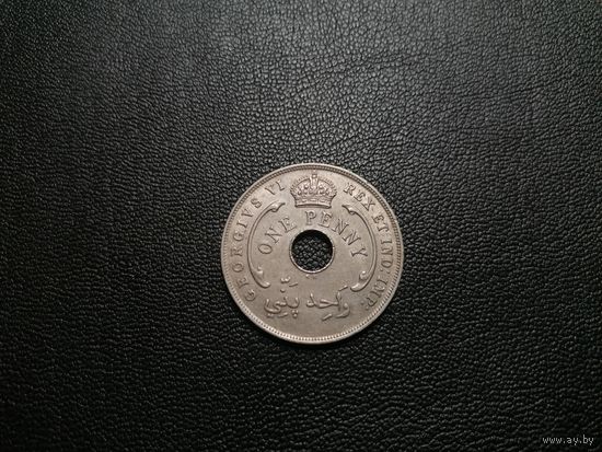 Британская Западная Африка 1 пенни 1947 "KN" - Кингз Нортон Металл Бирмингем