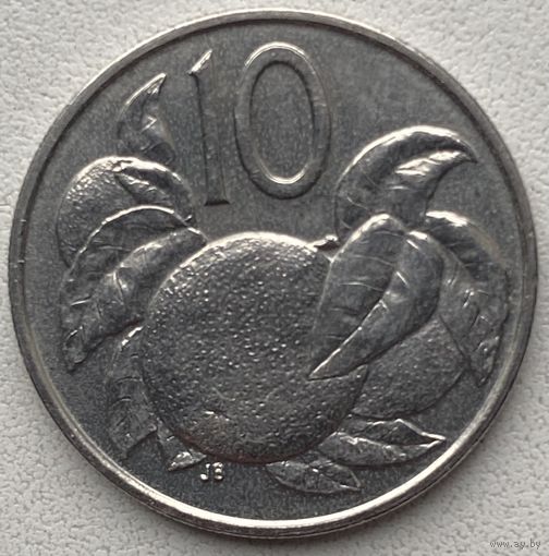 Острова Кука 10 центов 1983 г.