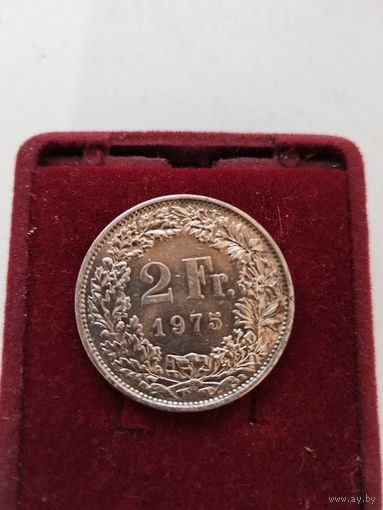 2 франка 1975 г.