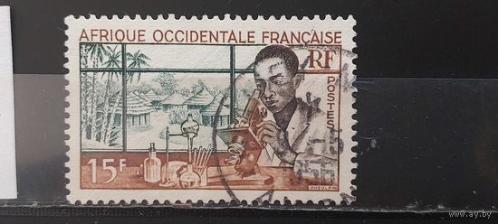 РАСПРОДАЖА ФРАНЦИЯ 1953г. Западная Африка. Полная серия. Гаш.