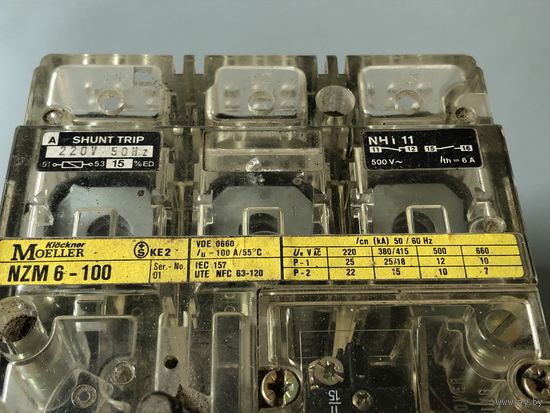 Автоматический выключатель MOELER NZM6-100