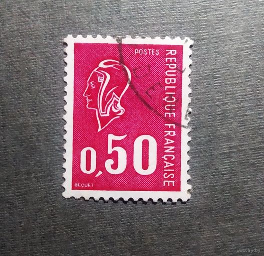 Марка Франция 1971 год Стандарт