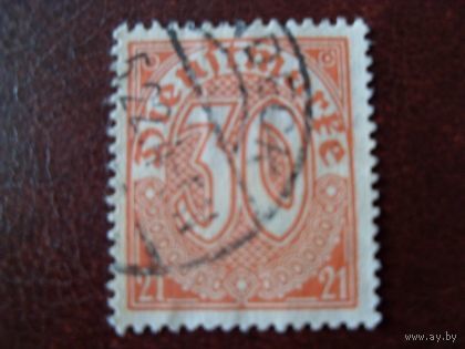 DR-DI Германия. Рейх. 1920 год Mi.20 Used