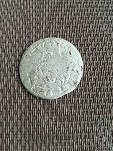 6 грошей 1662 года