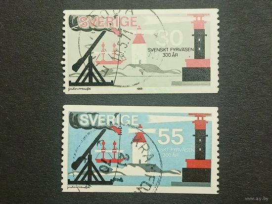 Швеция 1969. Шведская организация маяков. Полная серия
