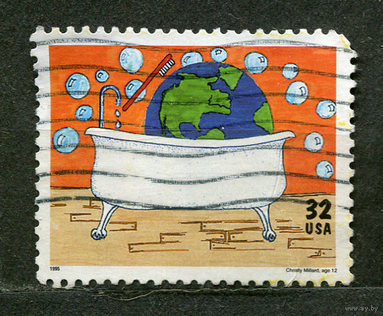 Детский рисунок. США. 1995