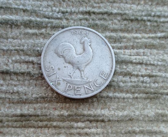 Werty71 Малави 6 пенсов 1964 петух