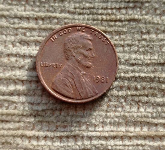 Werty71 США 1 цент 1981